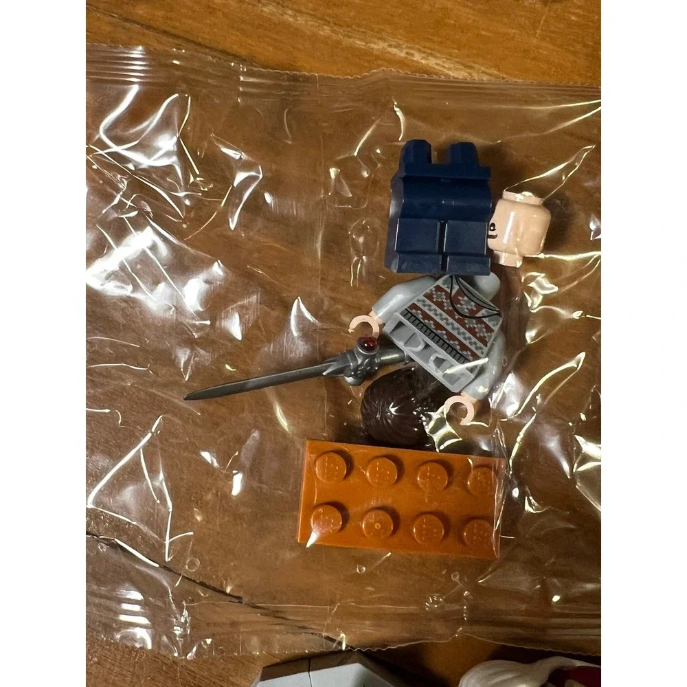 LEGO Harry Potter Minifigure Lot Dumbledore Neville Longbottom Hedwig Sword - Picture 3 of 4